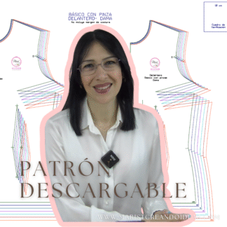 Patrón Básico de Dama (Base 100% Precisa para Transformación)